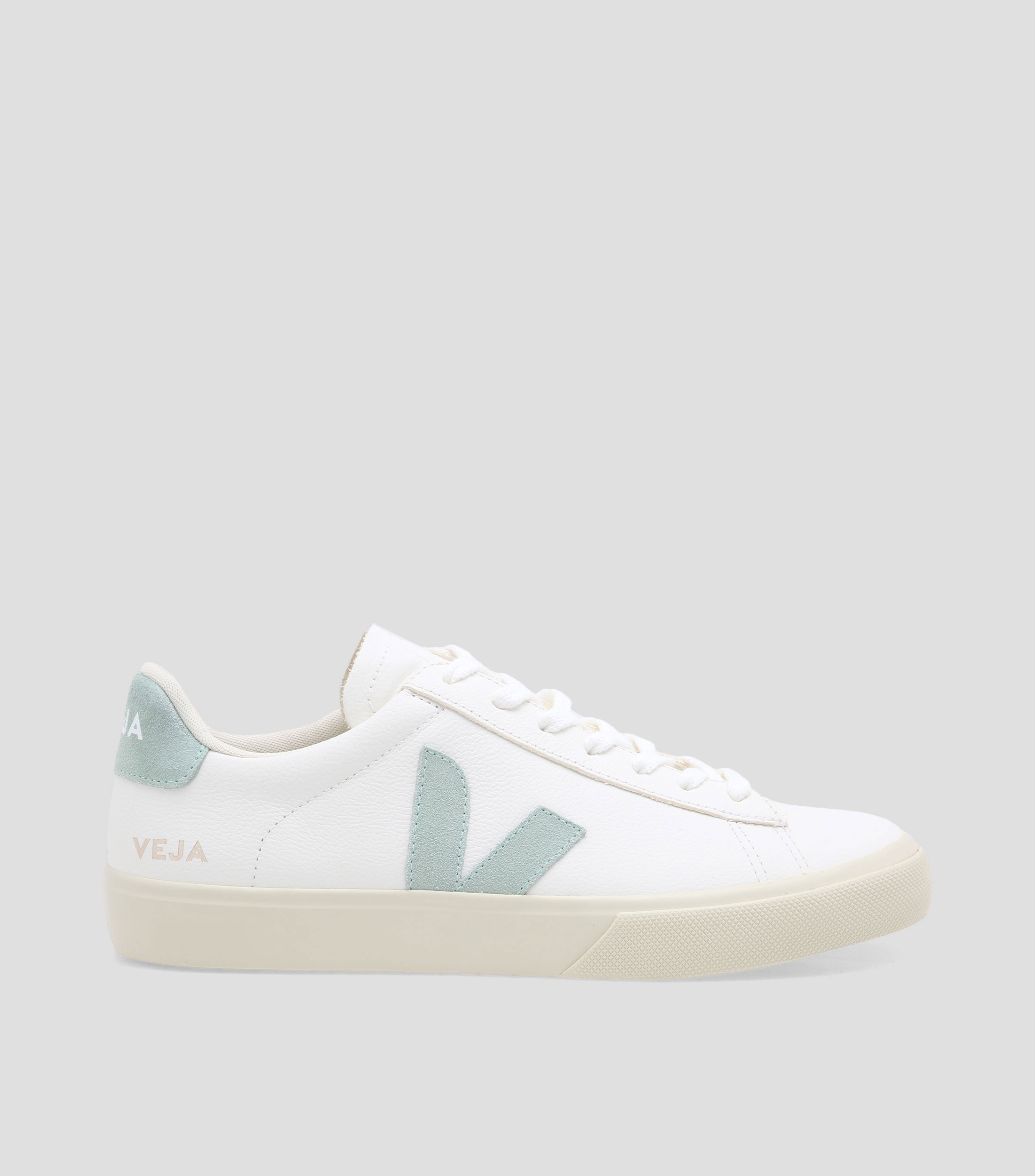 Tenis casuales Campo en piel con logo Hombre